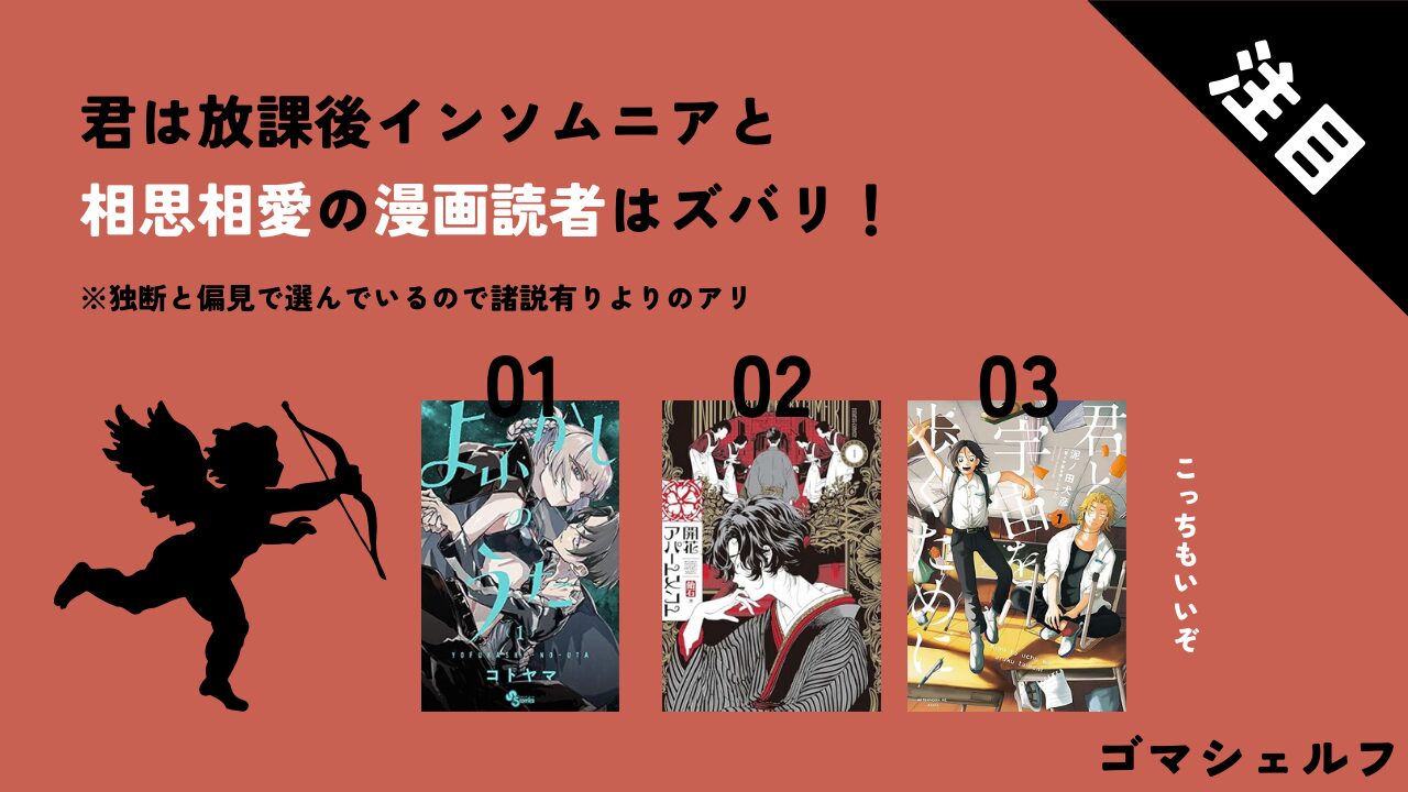 君は放課後インソムニアと相性がいい漫画画像
